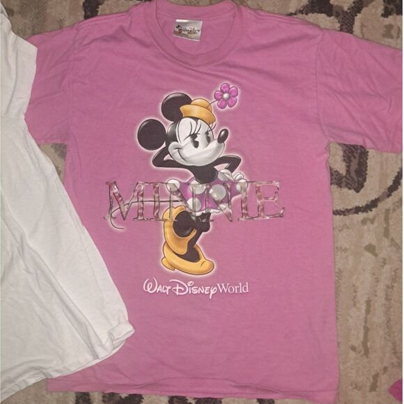 SALE!! 8 FUN Mickey Mouse & Minnie Mouse Adult Size Small to Large T-shirts - Picture 4 of 9